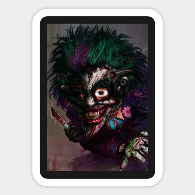 Killing JOKER Sticker by FreaXTVE